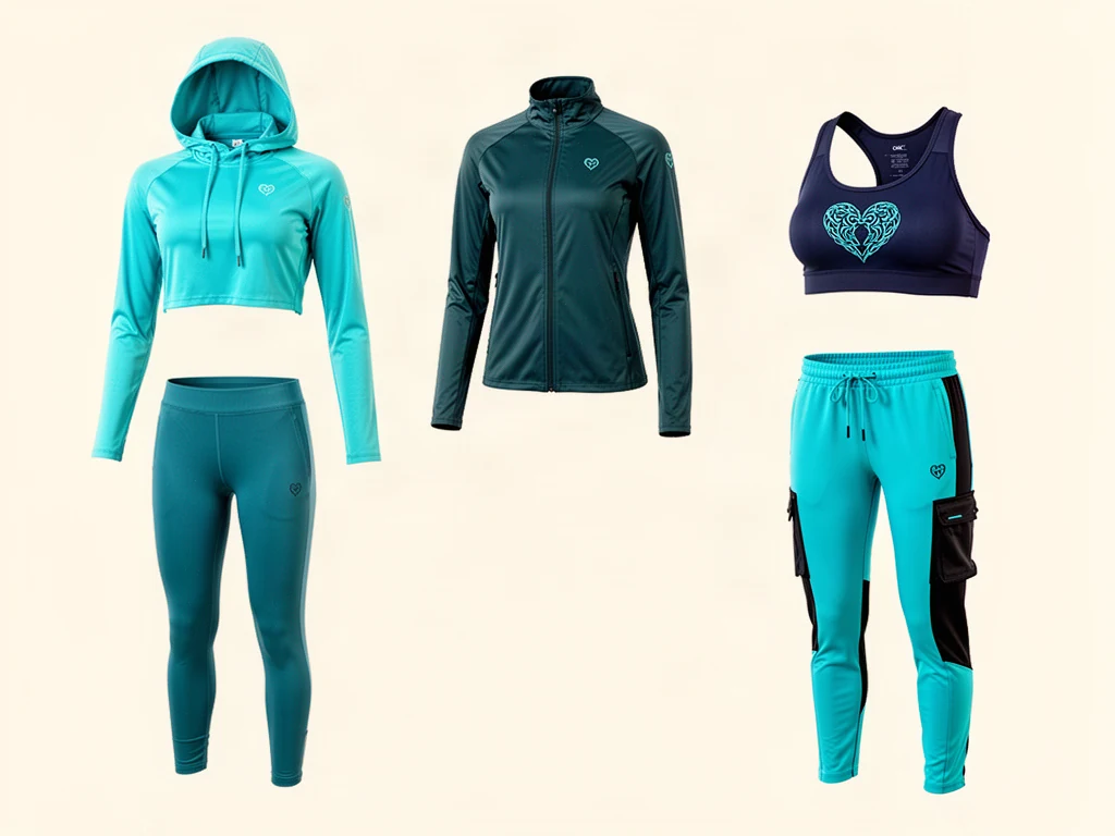 Ocean Venom — Fluid performance separates in ocean teal, navy and cyan